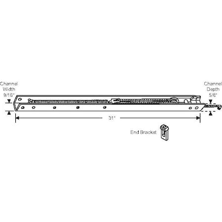 Strybuc 31in Channel Balance 62-305-5